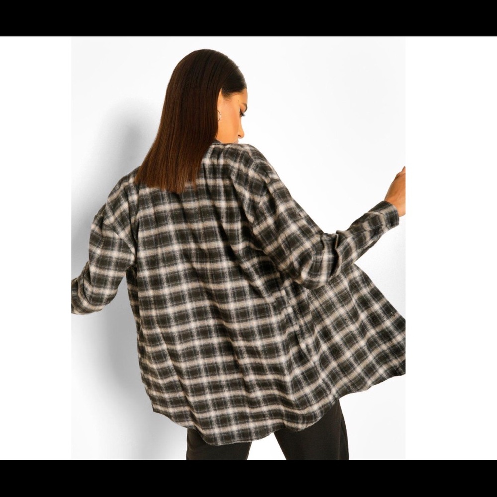 Never worn! Oversized Flannel Shirt